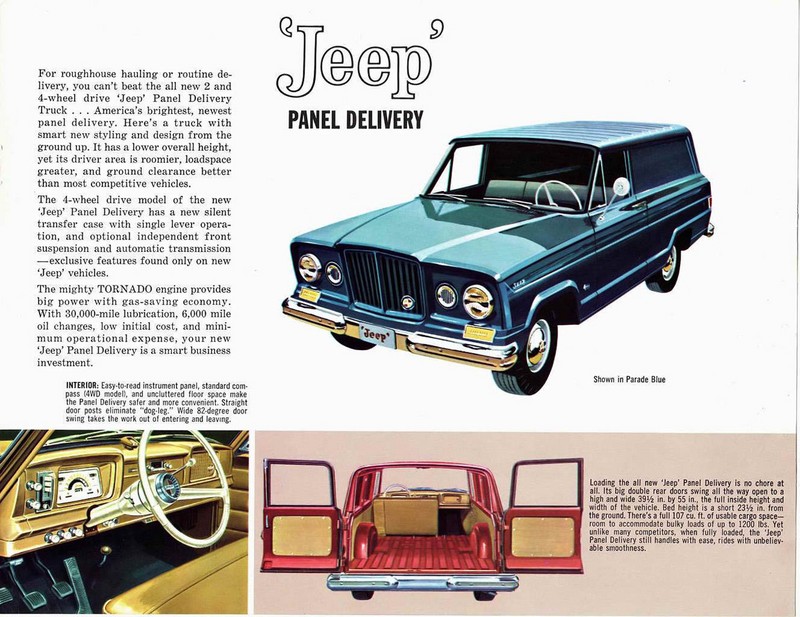 1962 Jeep Full-Line Brochure Page 12